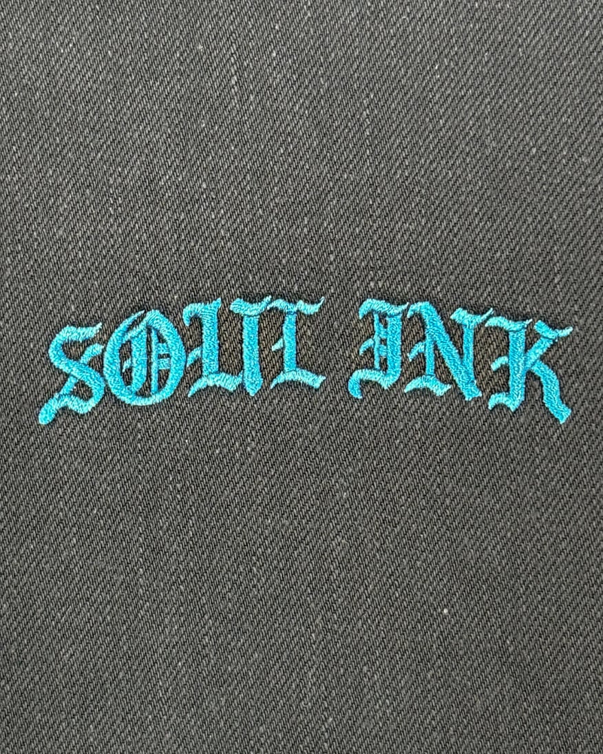 オリジナル刺繍　SOUL INK　刺繍